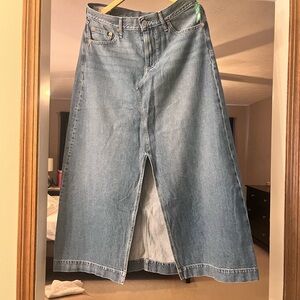 GAP Women's Blue Denim Skirt